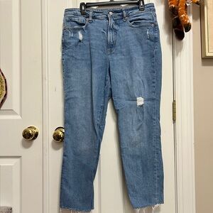 Old Navy High Rise Straight Jeans